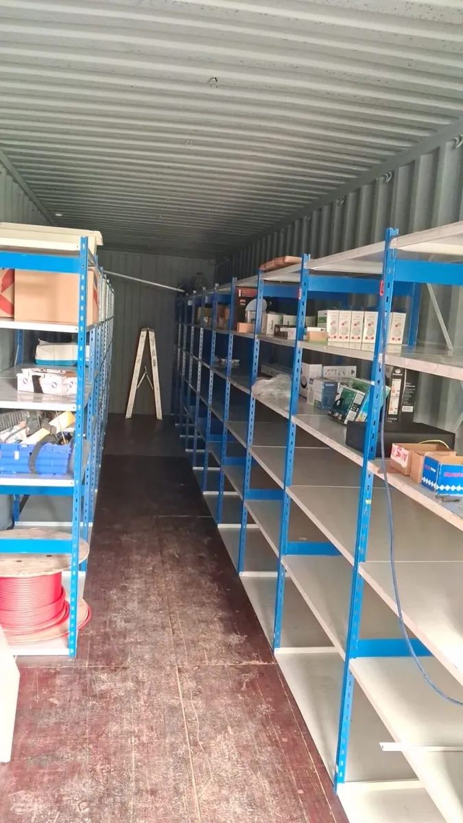 Shelving 10 bays - Image 1