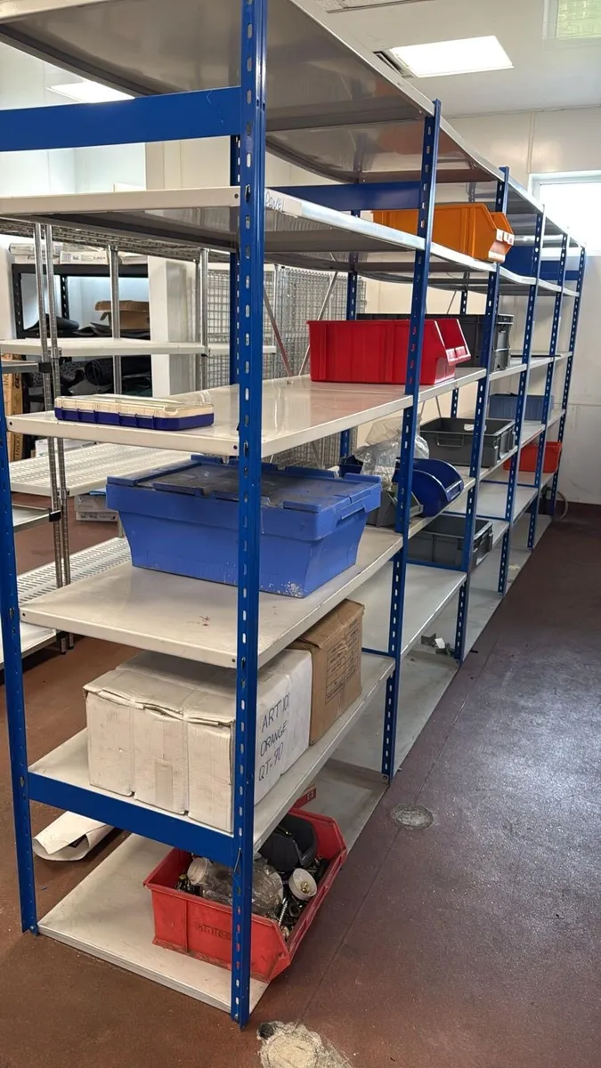 Shelving 10 bays - Image 3
