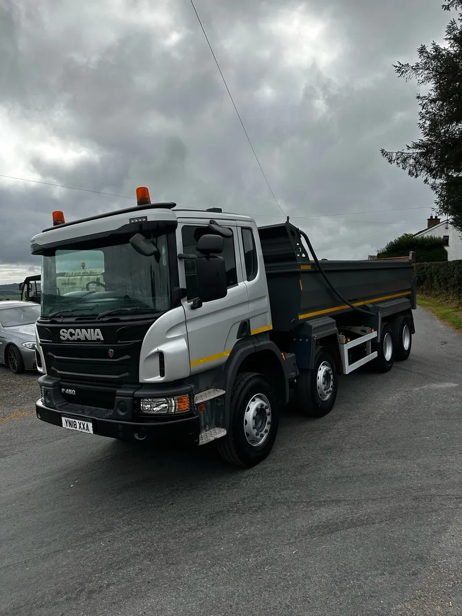 2018 Scania P450 Tipper - Image 3