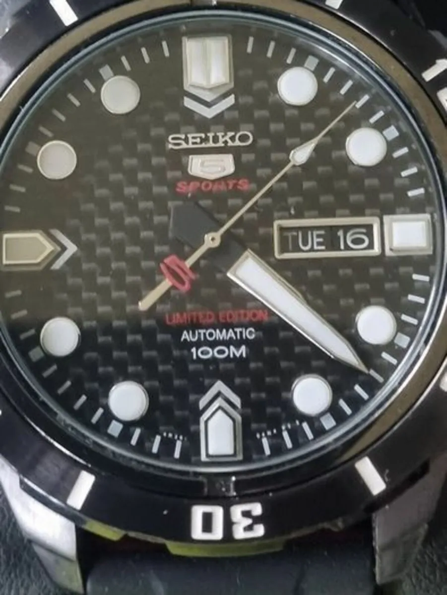 Seiko 5 Sports Limited Edition Automatic Watch - Image 4