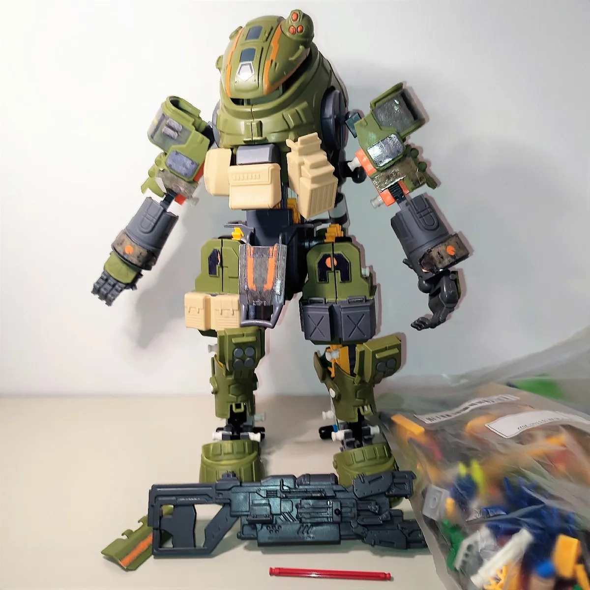 Knex Titanfall Militia Ogre Titan 69504 good /c - Image 1