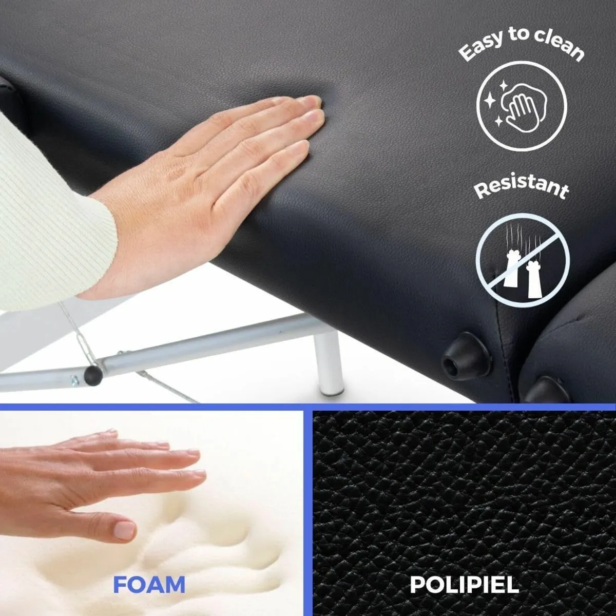Massage Table Bed Aluminium Folding Spa - Image 3