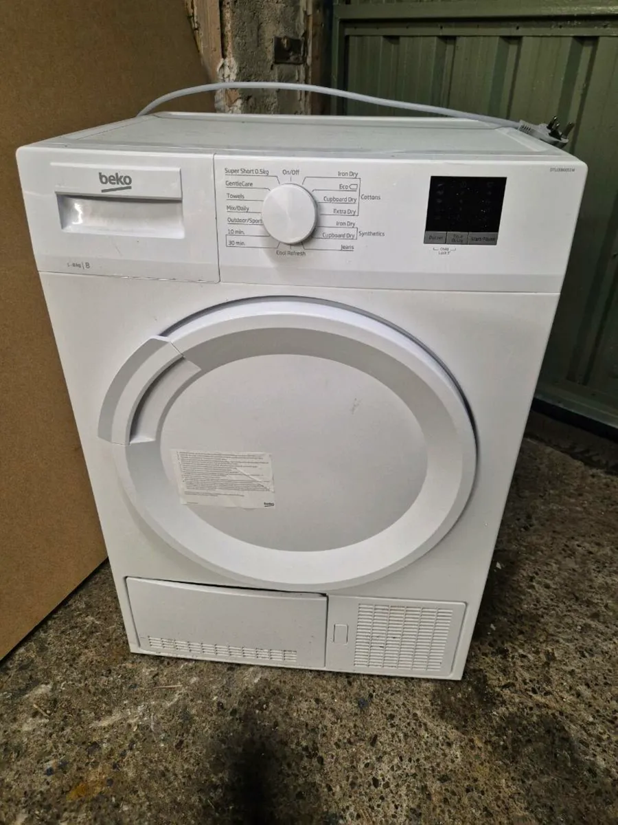 Beko 8kg condenser dryer for sale Almost New!!