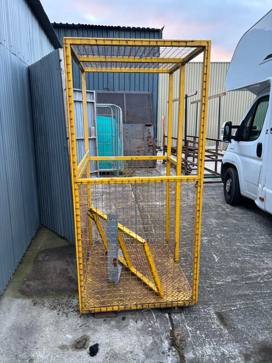 Man cage forklift basket