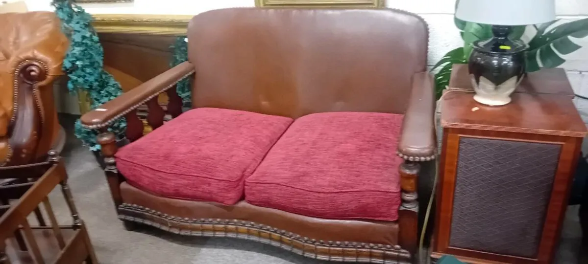 Small Early 20th Century Sofa Seat
