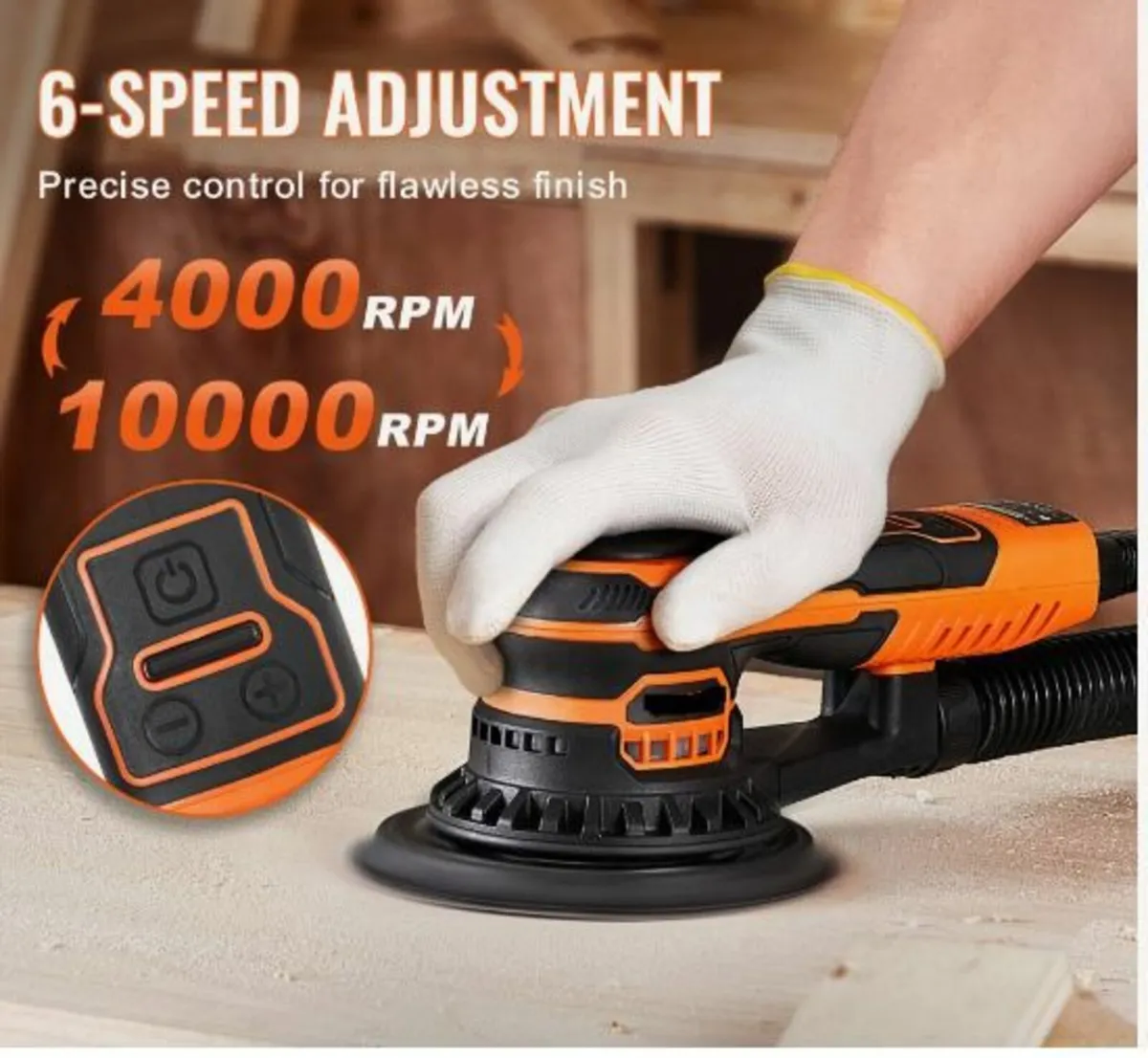 Random Orbital Sander 5 & 6-Inch - Image 2