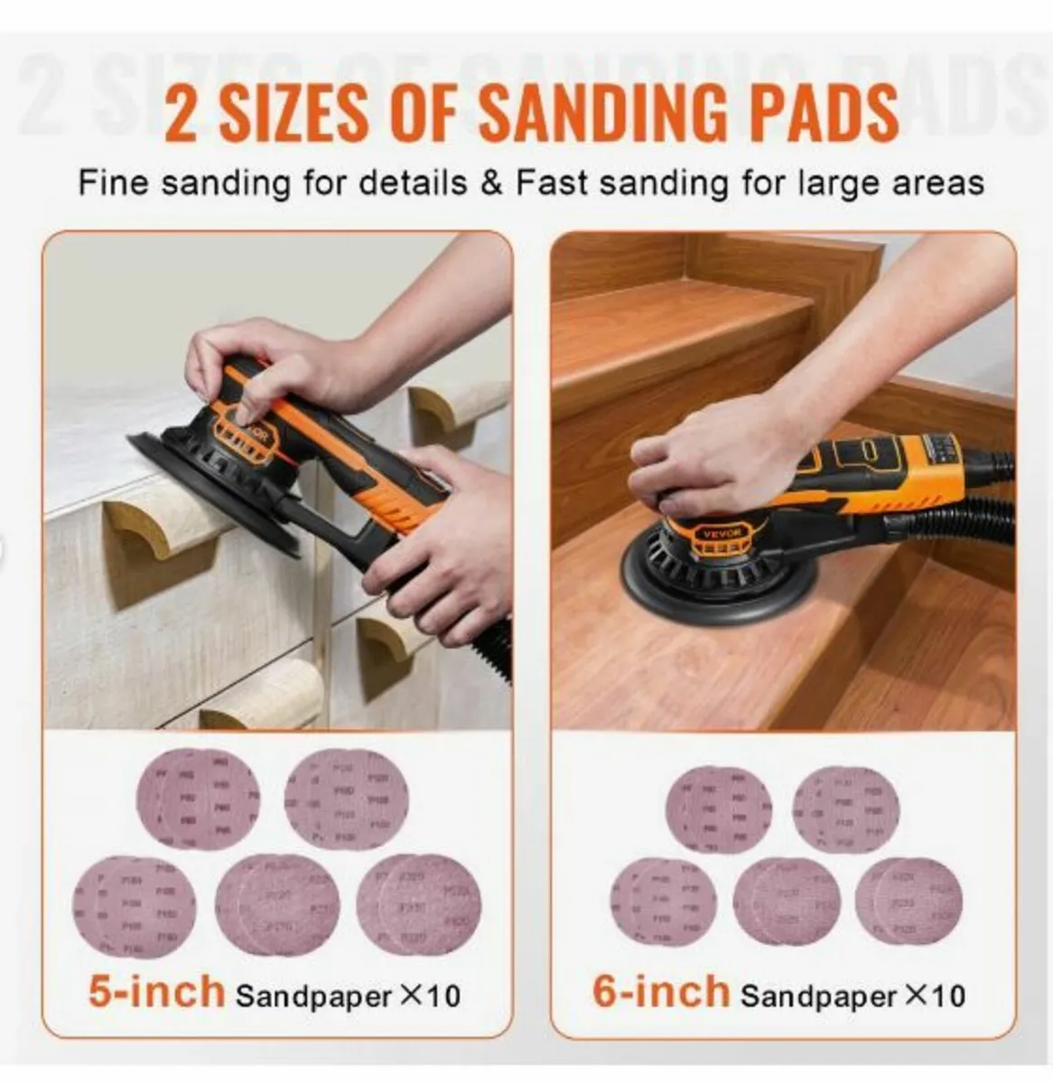 Random Orbital Sander 5 & 6-Inch - Image 3