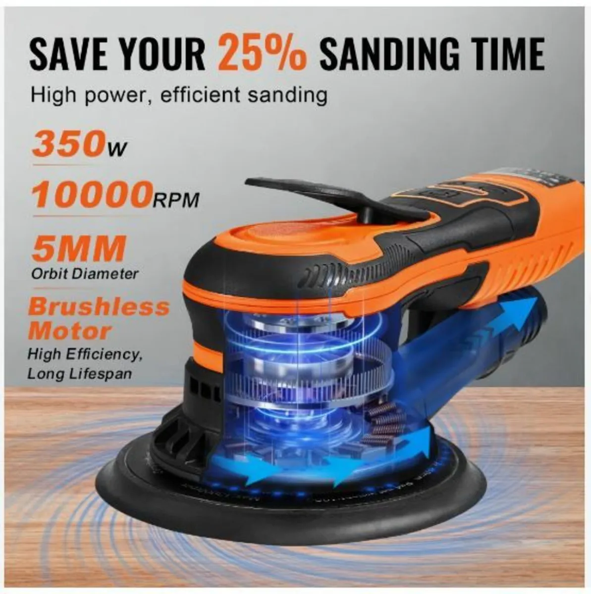 Random Orbital Sander 5 & 6-Inch - Image 4