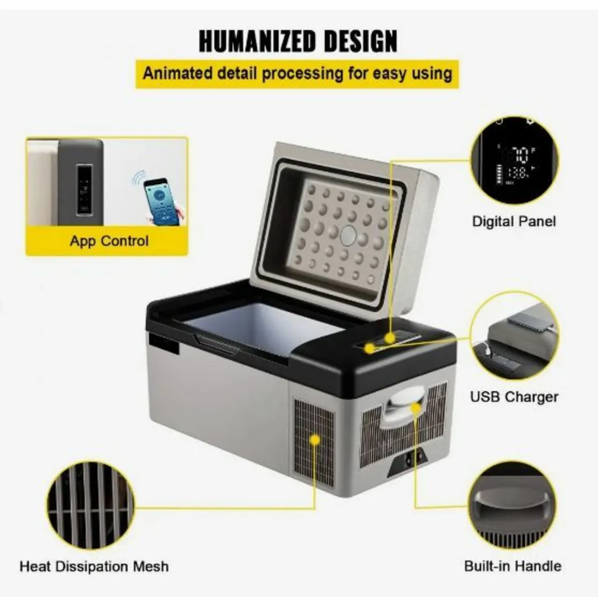 Car Refrigerator 20L Compressor - Image 1