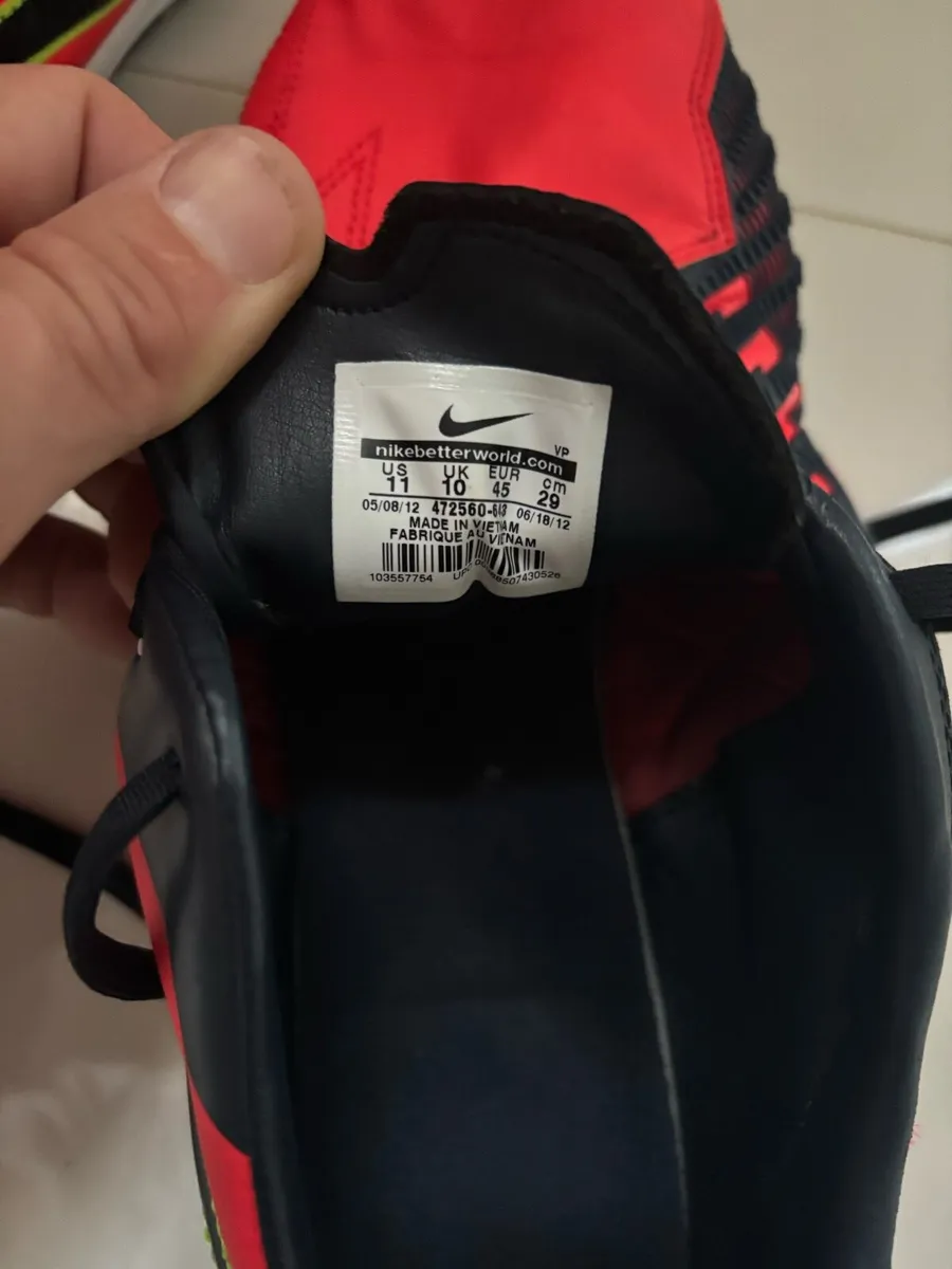 Nike Indoor Astro turf UK 10 EU 45 - Image 3