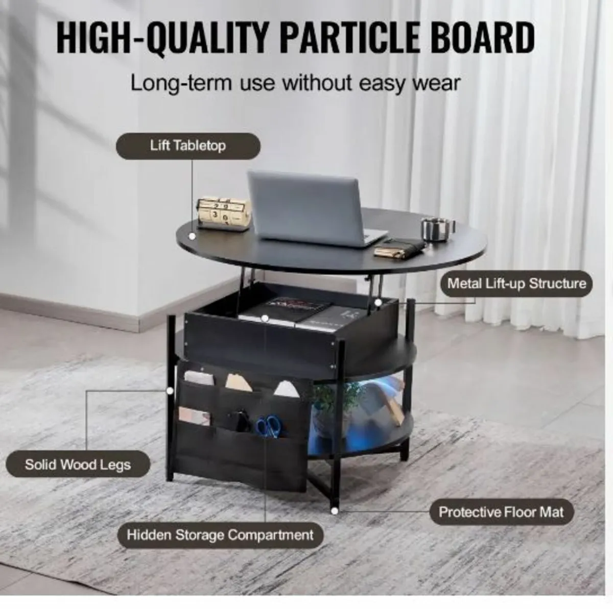 Lift Top Coffee Table - Image 4