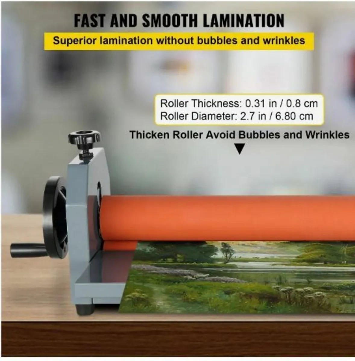 25.5" 650MM Manual Cold Roll Laminator - Image 2