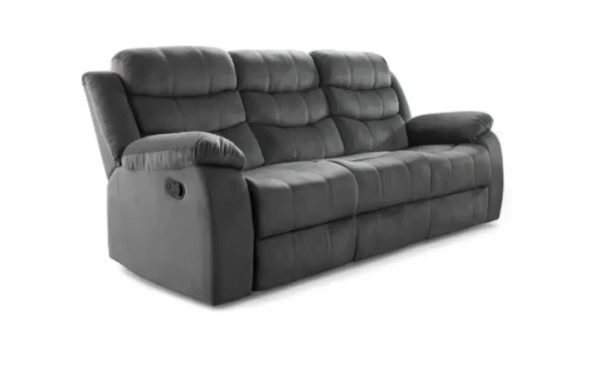 3 seat recliner sofa (pair of two) - Image 4