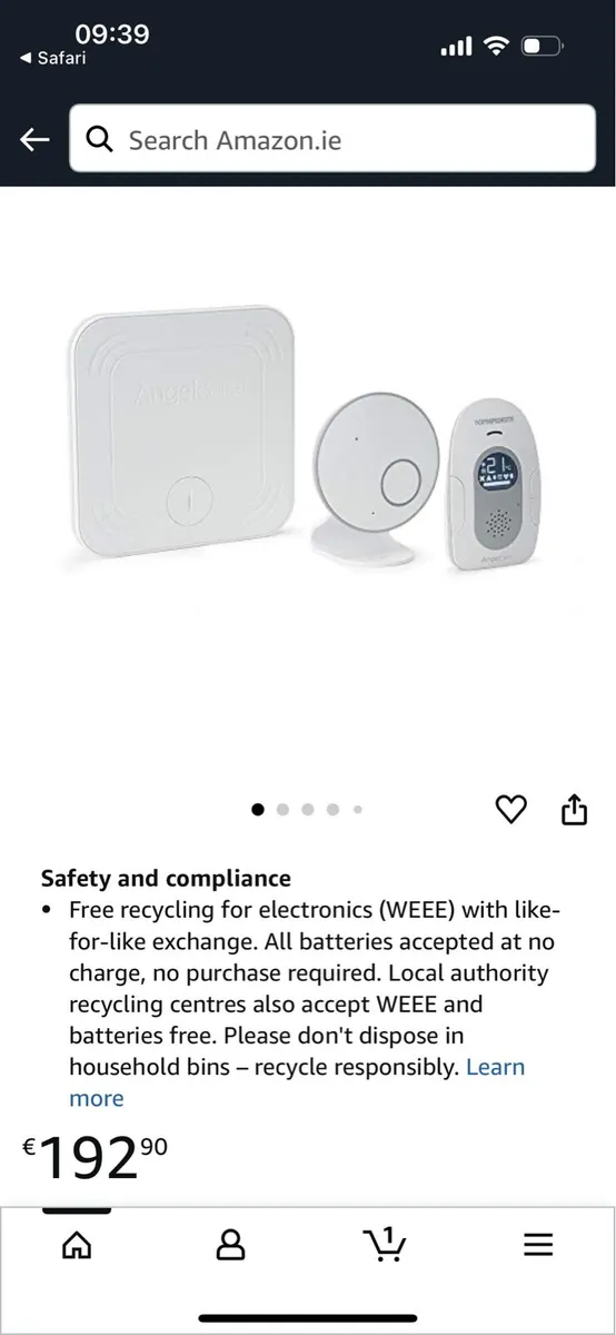 AngelCare monitor - Image 1