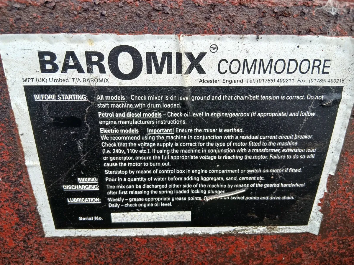 Concrete mixer - Image 2