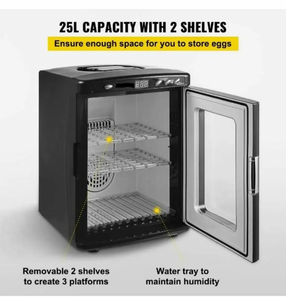 25L Reptile Herp Nursery Egg Incubator Snake - Image 3