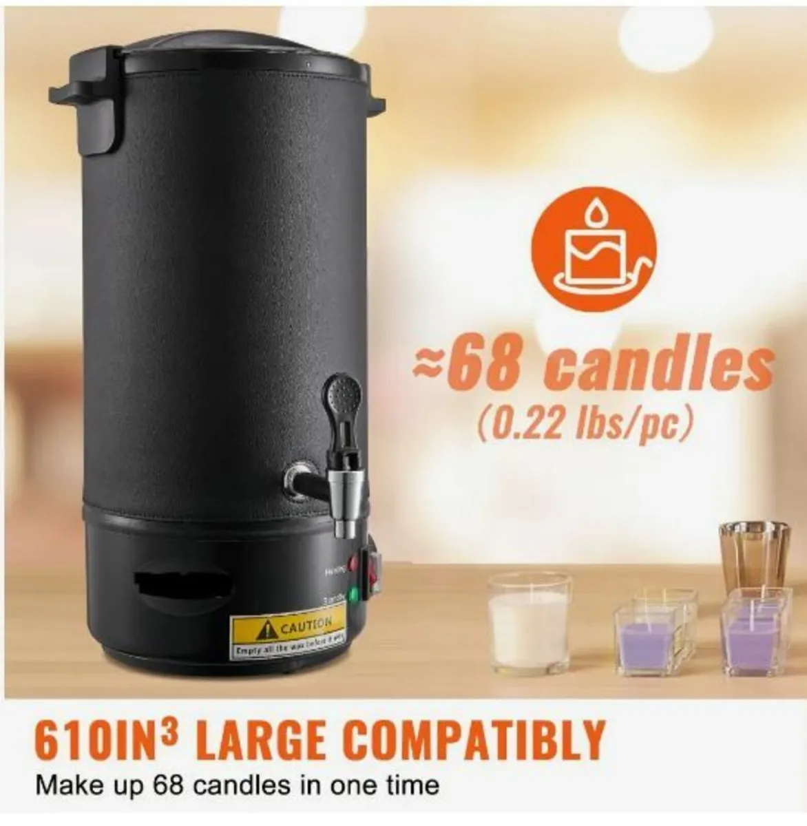 Wax Melter for Candle Making 10Liter - Image 3