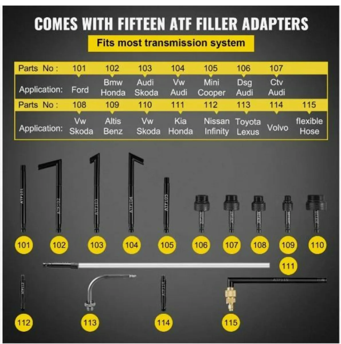 Transmission Fluid Pump Manual ATF Refill System - Image 2
