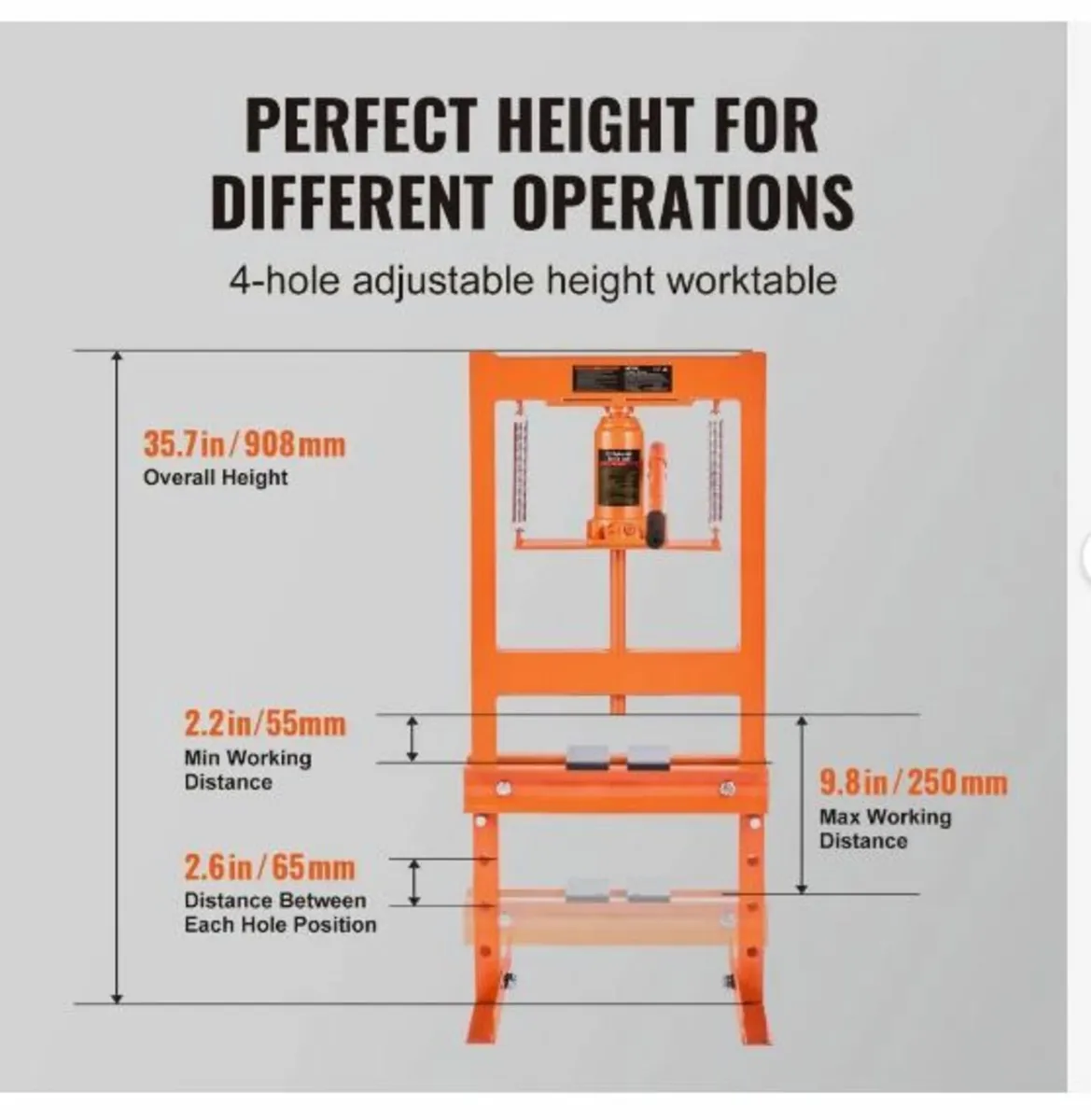 Hydraulic Shop Press 6 Ton - Image 4