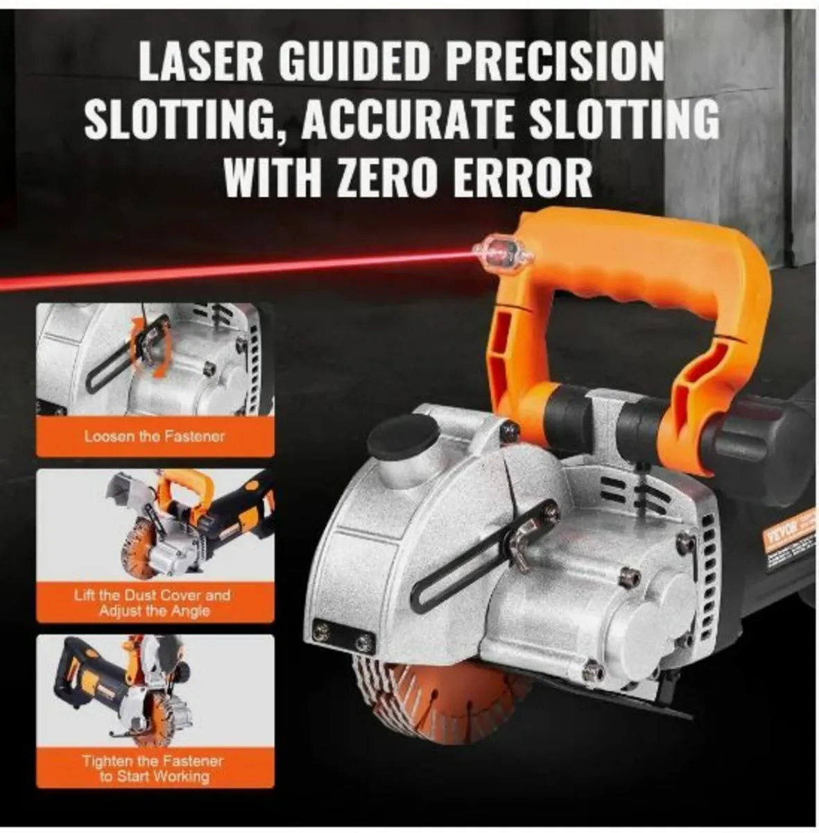 42mm Electric Wall Chaser Groove Cutting - Image 3