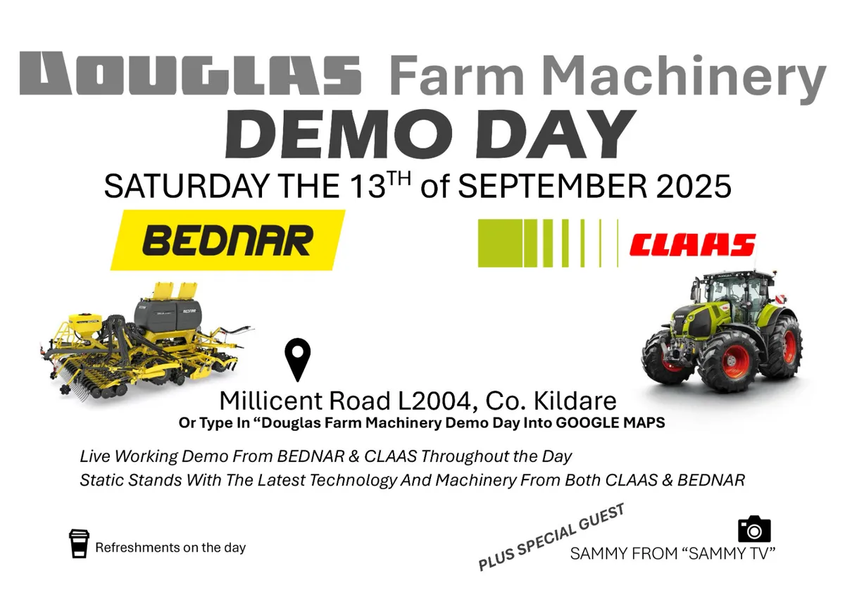 Douglas Farm Machinery DEMO Day - Image 1