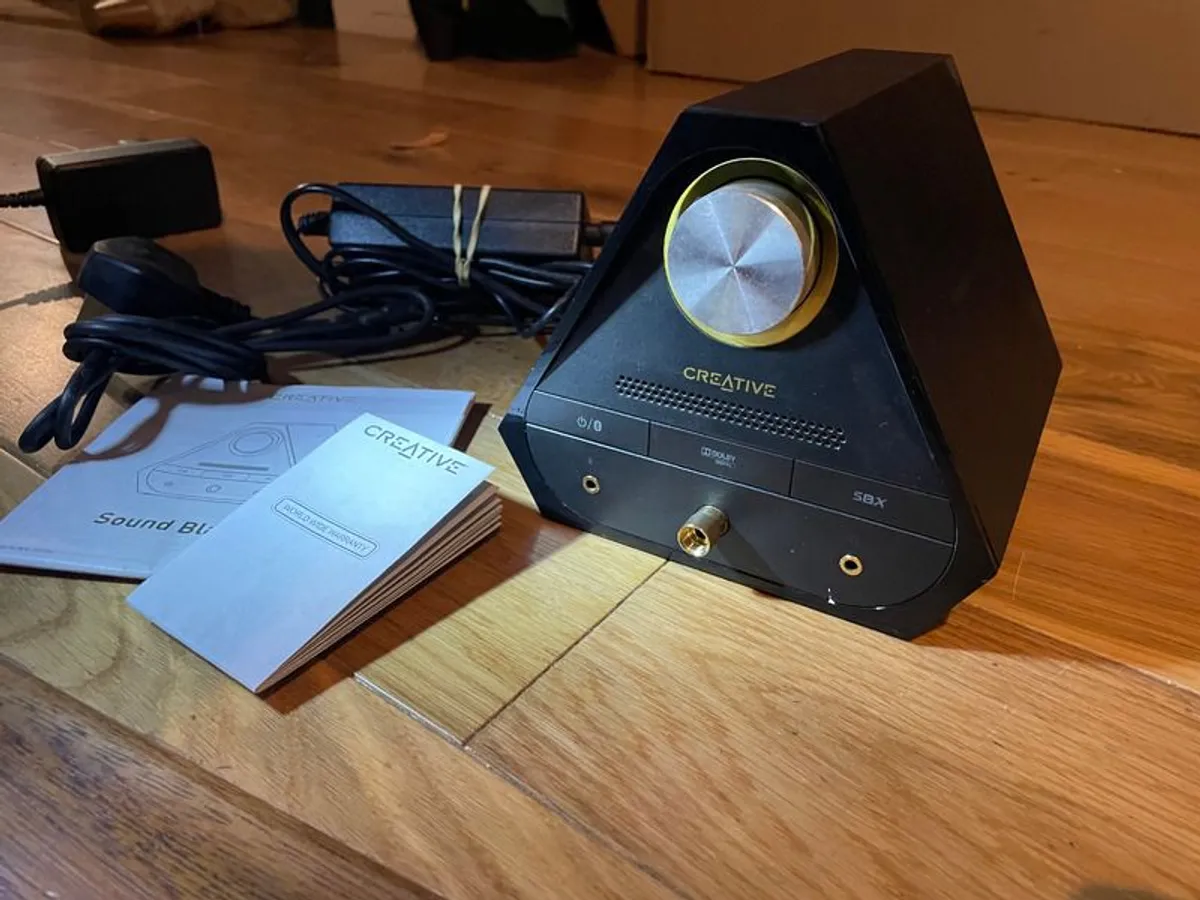 Soundblaster X7 USB DAC and Headphone Amplifier with Bluetooth - Image 1