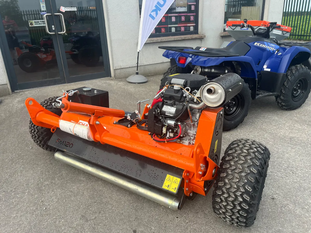 VIDEO! CHAPMAN FLAIL MOWERS FM120 - Image 3