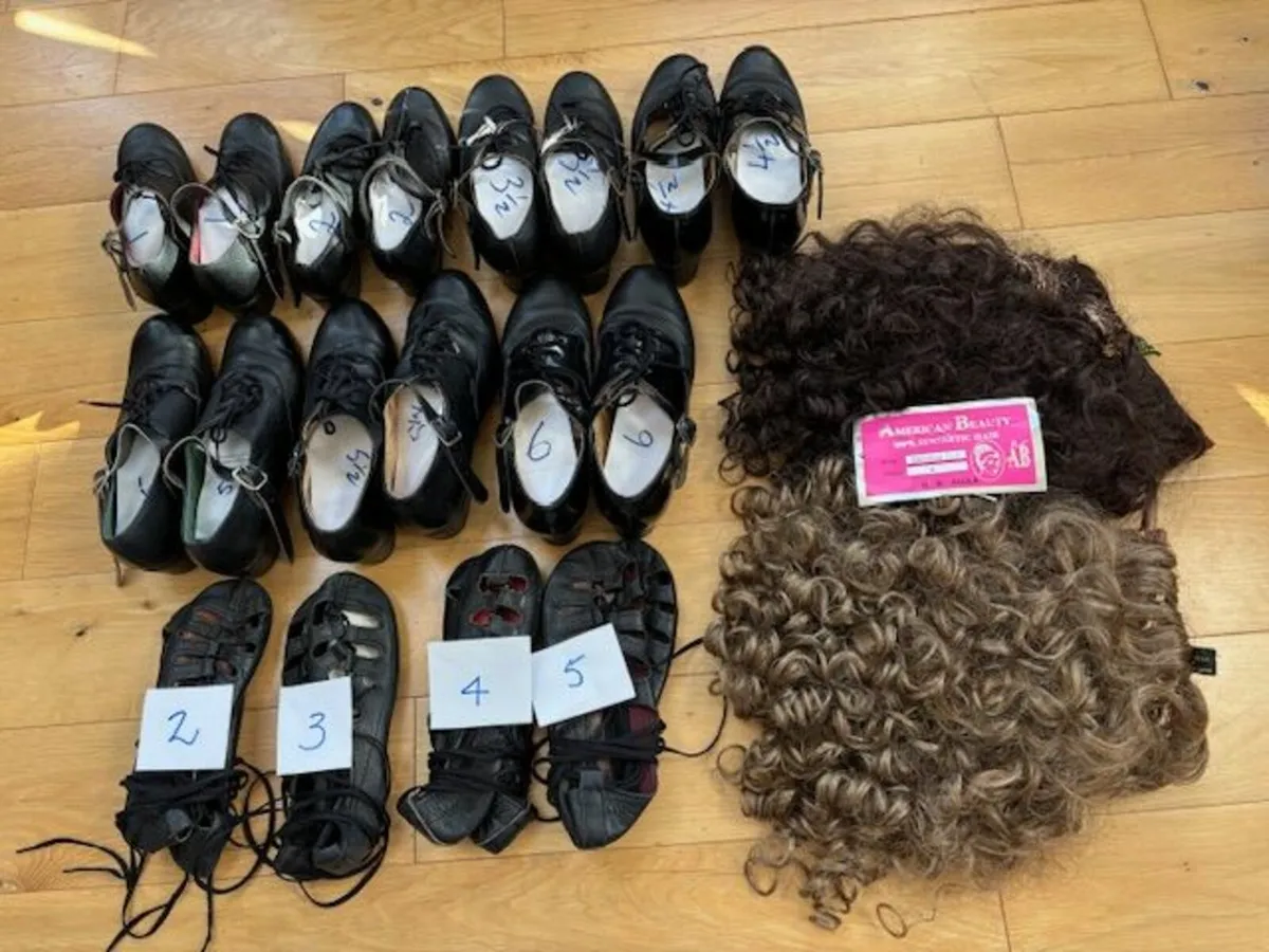 Irish dancing shoes