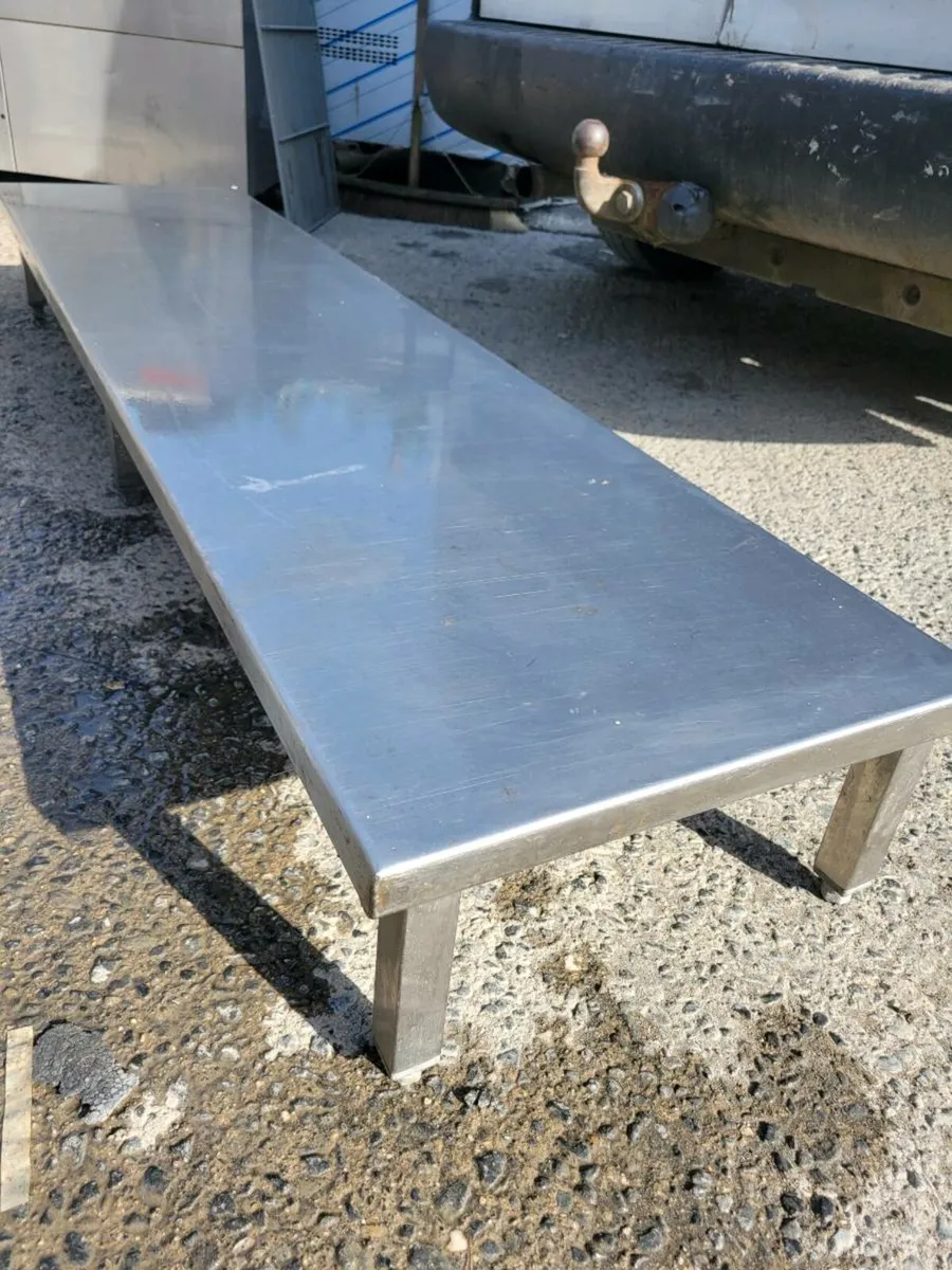 Table Stand Stainless steel - Image 1
