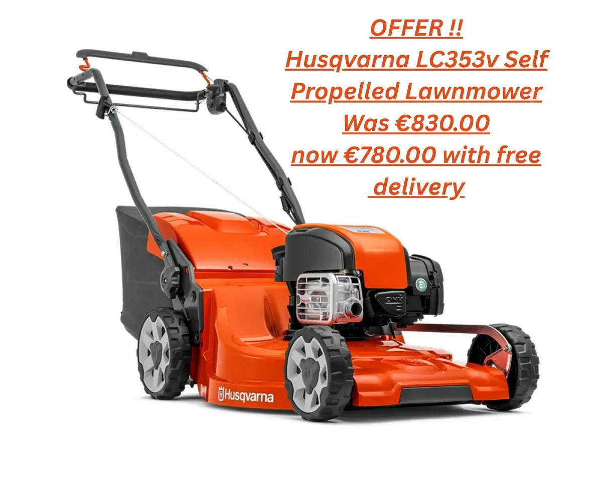 Husqvarna LC353v Self Propelled Lawnmower - Image 1