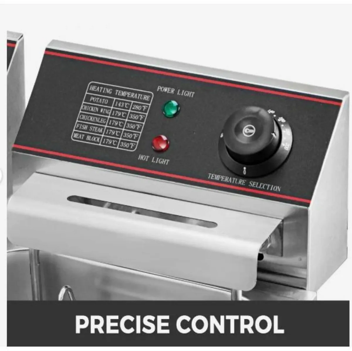 Commercial Deep Fryer 12L Electric Fryer 5000W - Image 2