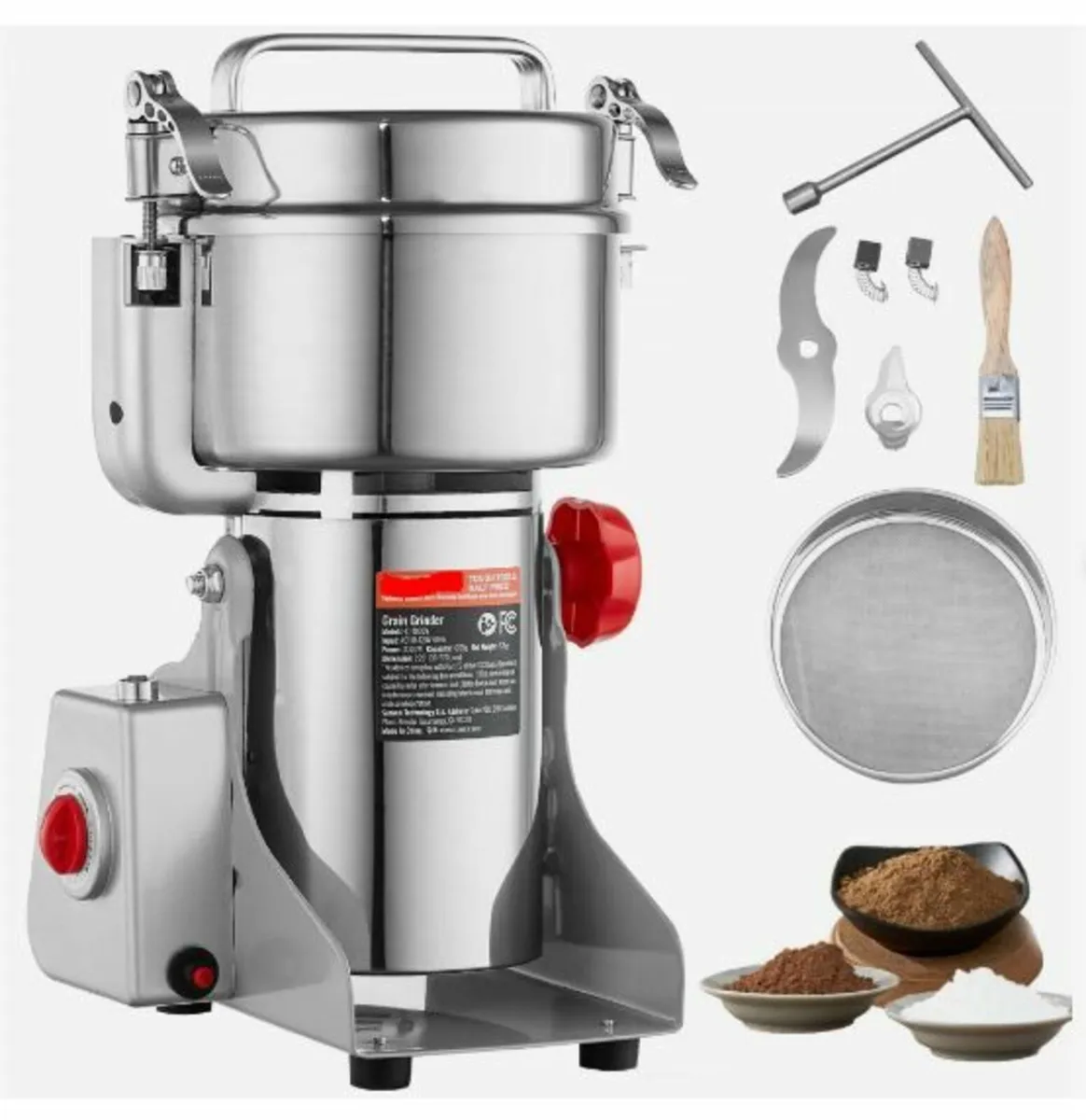 1000g Commercial Spice Grinder Electric - Image 1