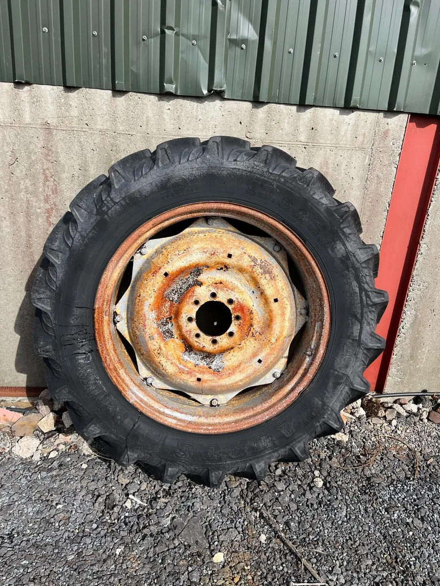 Mf Wheel & New Tyre - Image 1