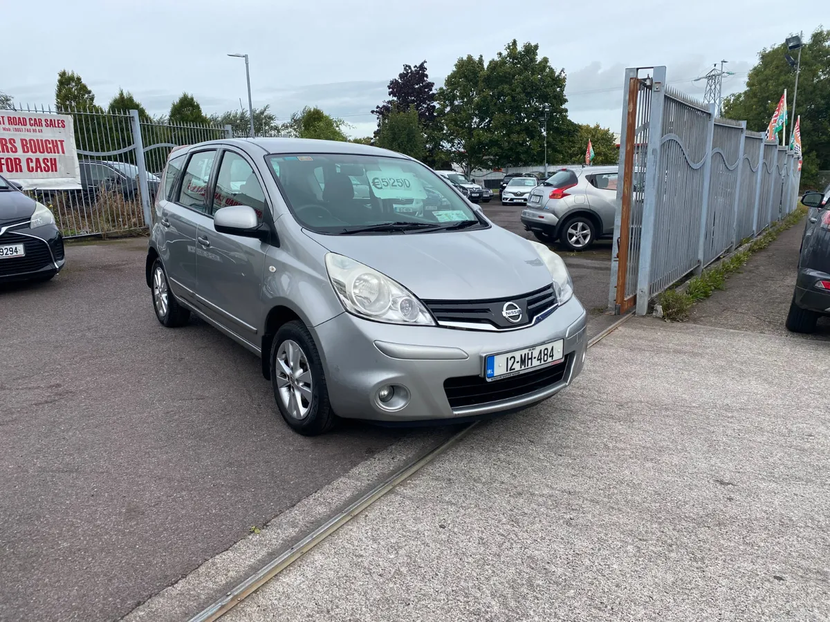 Nissan Note 2012 LOW MILAGE CAR - Image 1