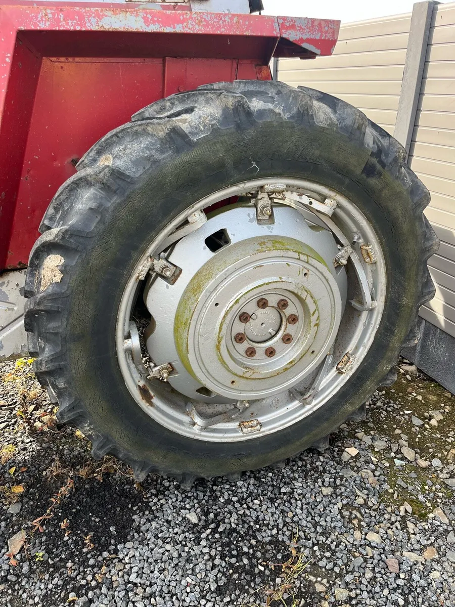 Massey ferguson weighted wheels