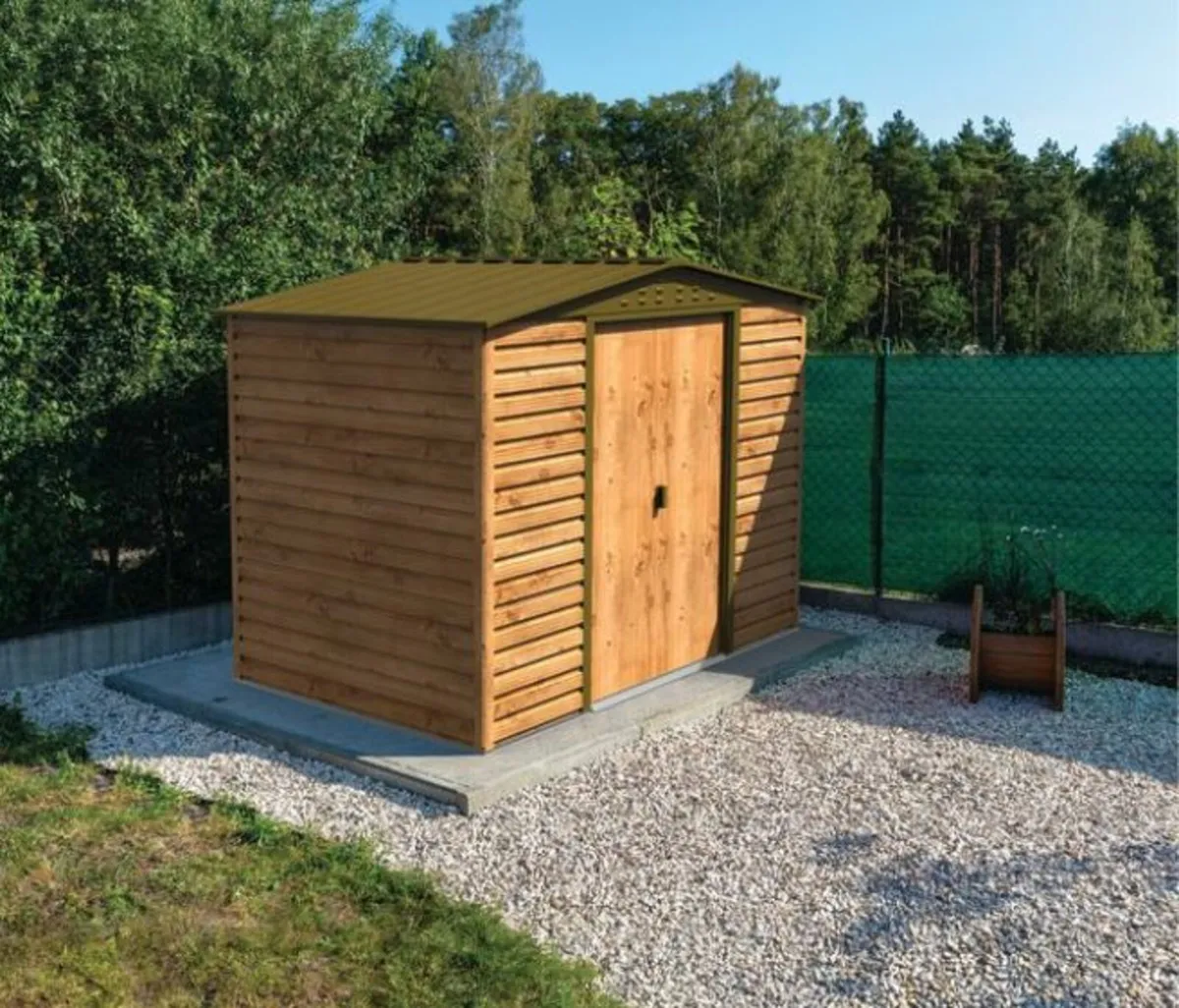 Alpine 10x8  Steel WG Apex Garden Sheds! - Image 2