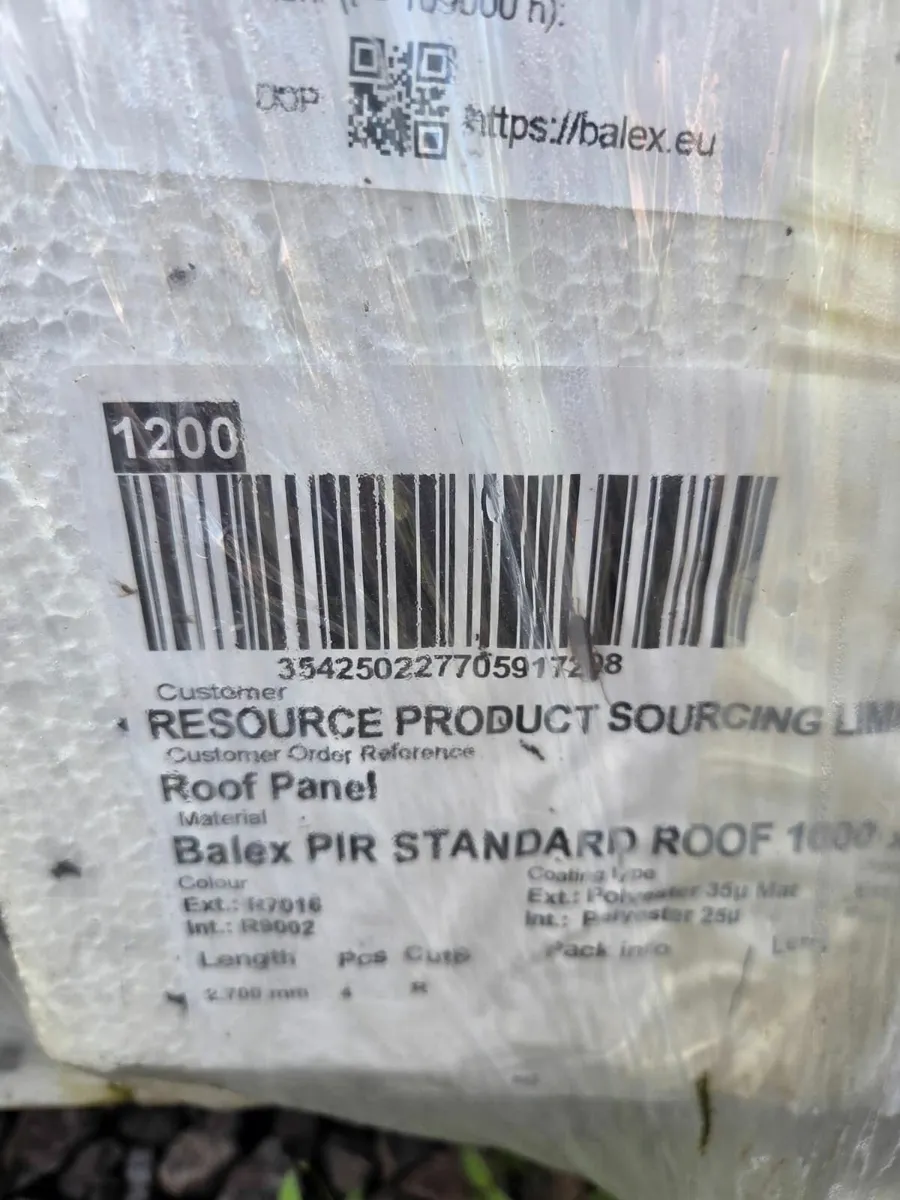 80mm Insulated Roof Panels (please read below) - Image 2