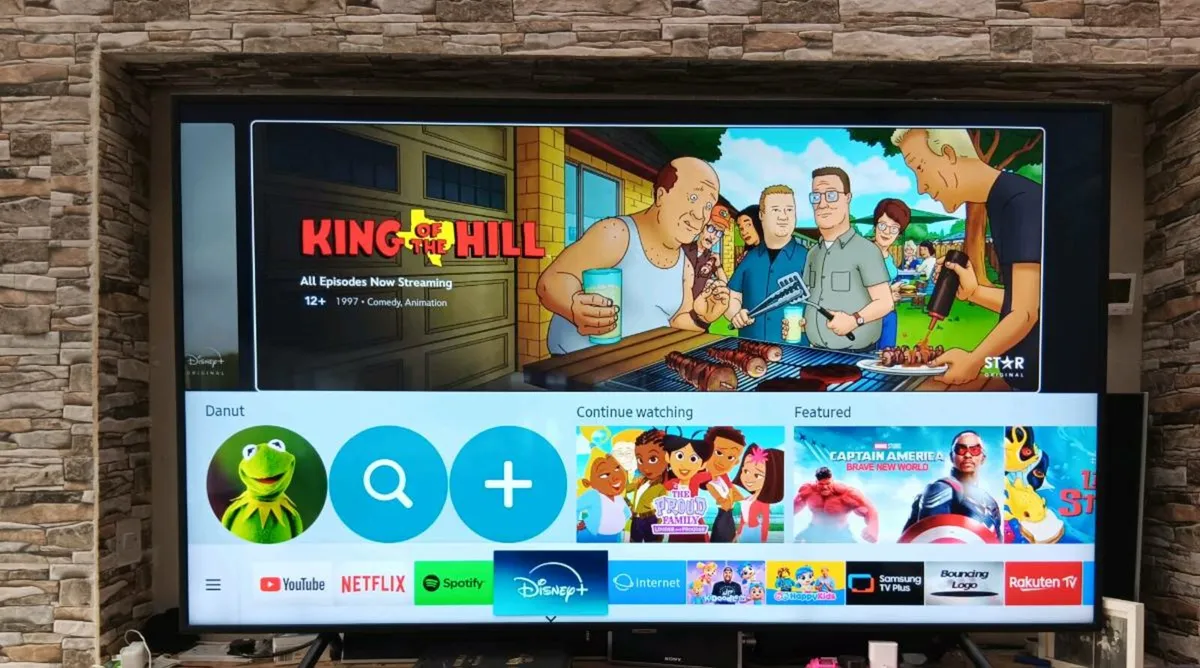 75 inch Samsung Smart TV - Image 1
