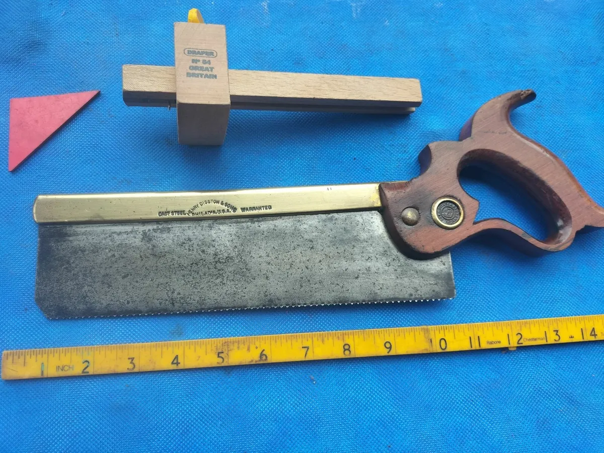 10" Tenon Saw by Disston - Image 1