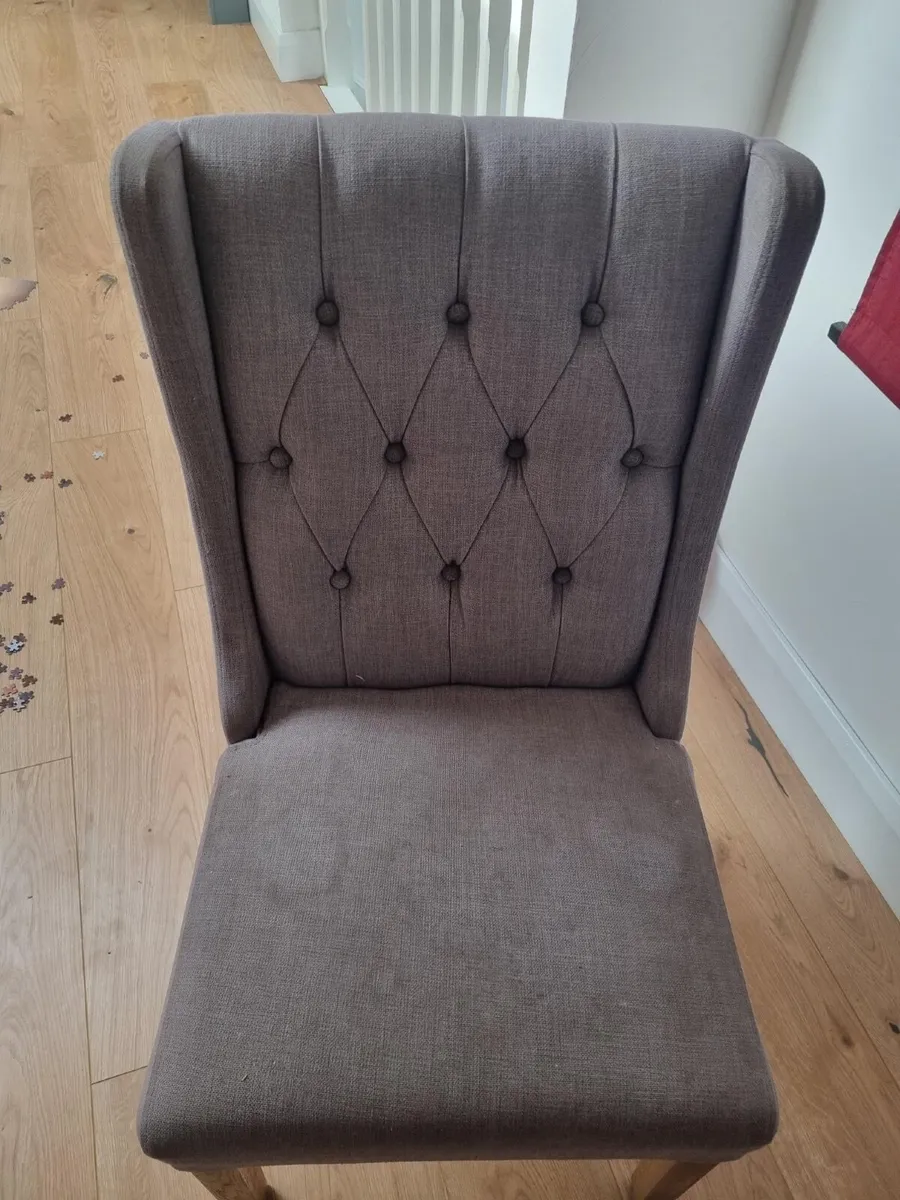 Fabric Dining Chair - Image 1
