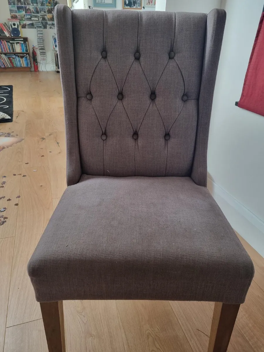 Fabric Dining Chair - Image 2
