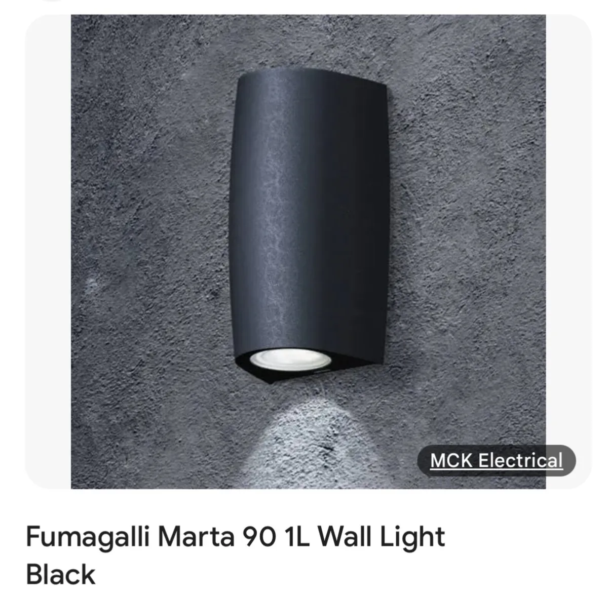 Fumagalli Black Outdoor wall lights - Image 3
