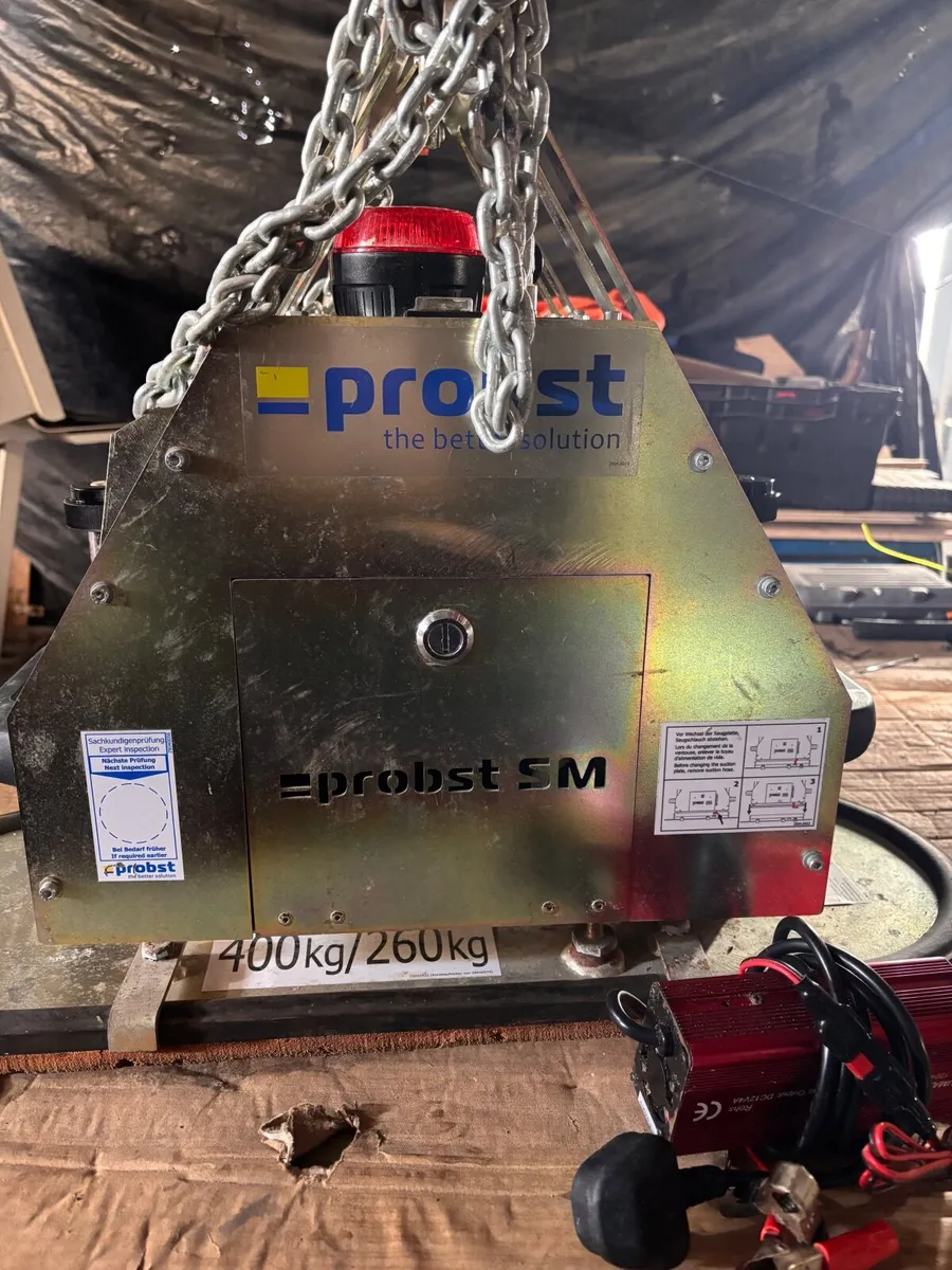 Probst SM 600 Stone Magnet & Suction Plate - Image 4