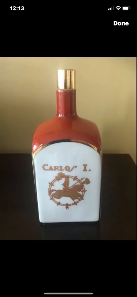 Very Rare Carlos 1 Ceramic Crock - Image 1