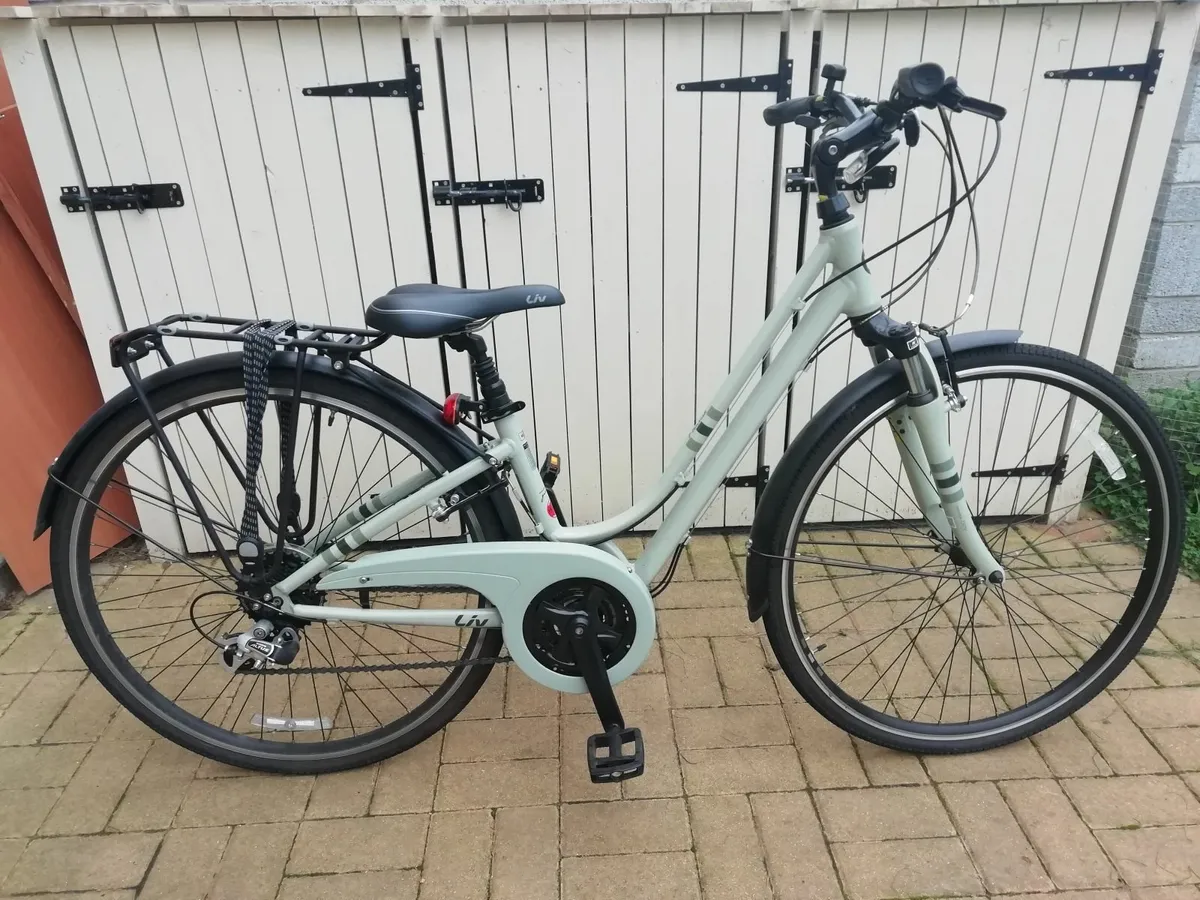 Women's Liv Flourish FS XS Hybrid Bike - Image 1