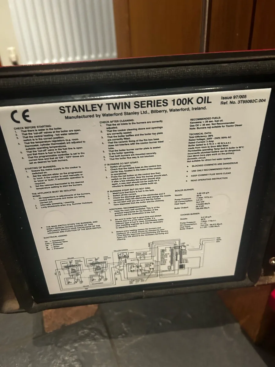 Stanley Oil Range Cooker - Image 4