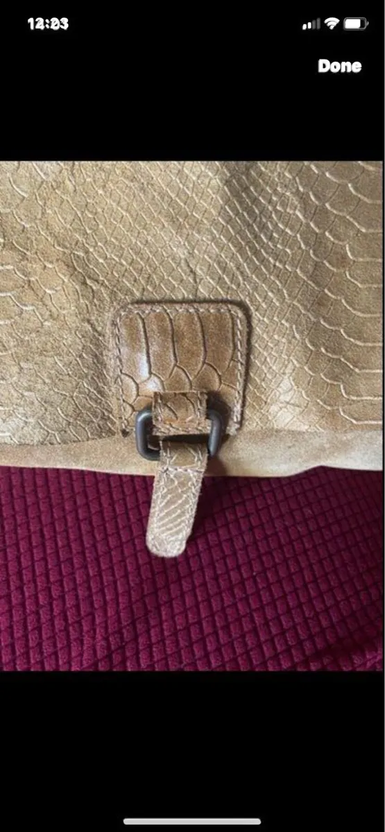 Leather Shoulder Bag - Image 3