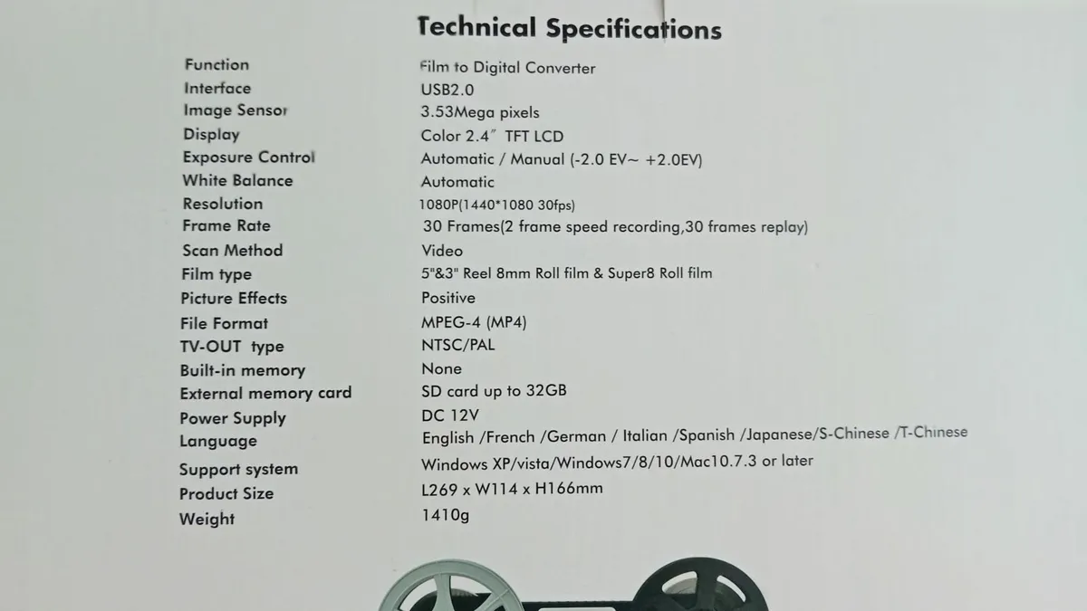 Cine Flim Digitizer - Image 2