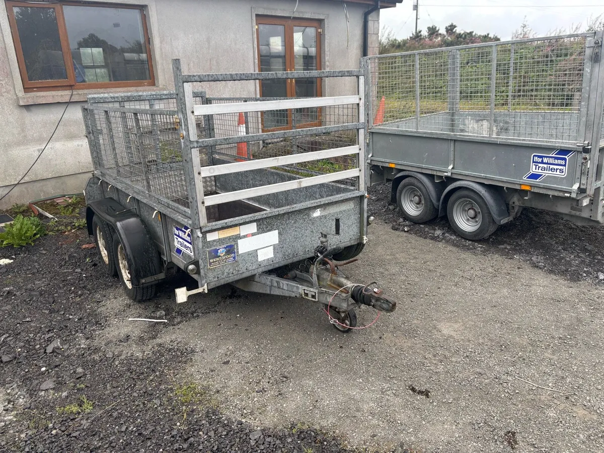 Nugent & Ifor Williams Builders Trailers 8x4 & 8x5 - Image 1