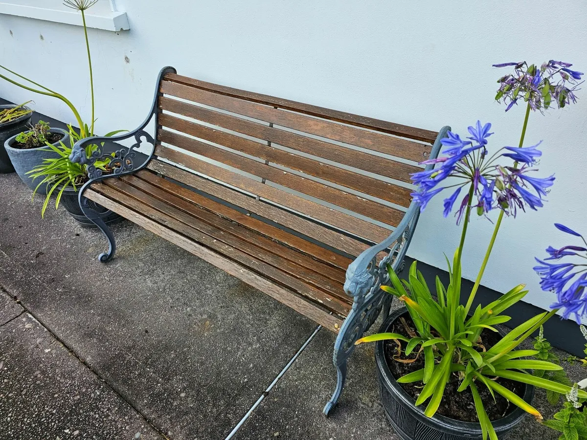 2 Garden benches - Image 3
